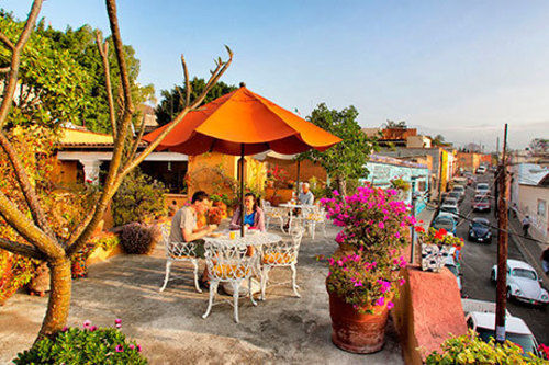 Hotel Azucenas 오아하카주 외부 사진
